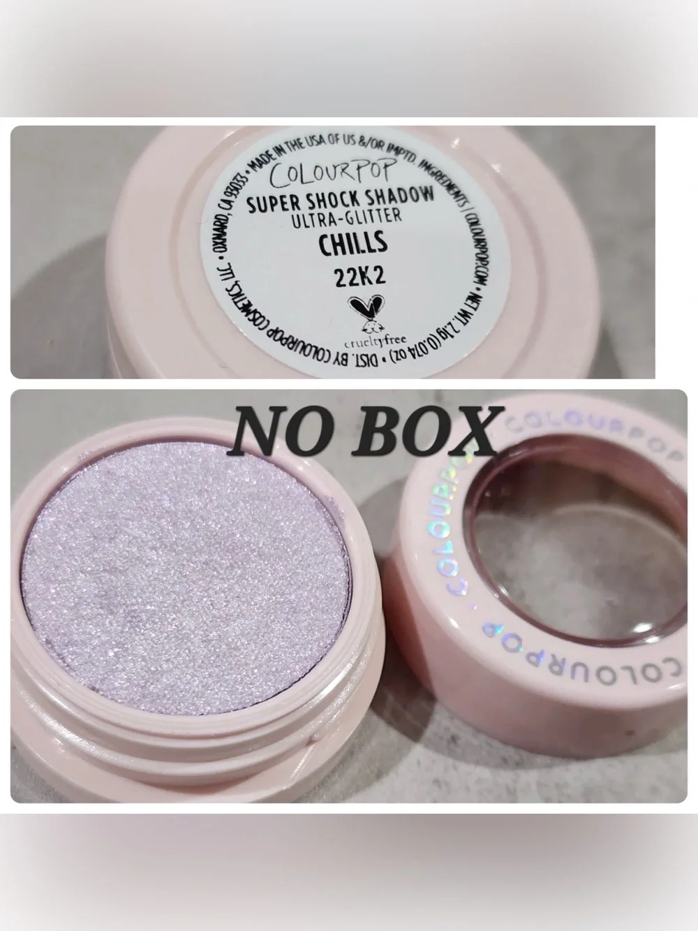 Colourpop Limited Edition Supershock Eyeshadow | Chills